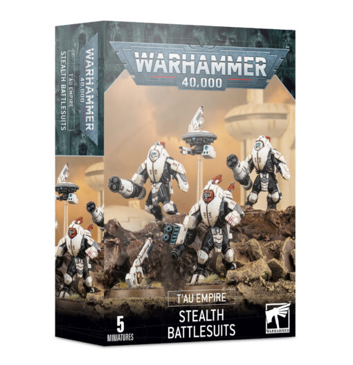 Warhammer T'Au Empire: Esoscheletri Stealth