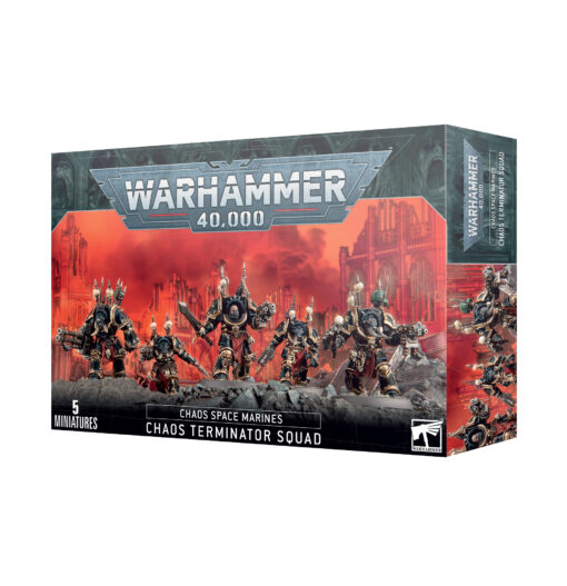 Warhammer Squadra Terminator del Chaos