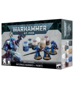 Warhammer Space Marines: Infernus Marines Paint set