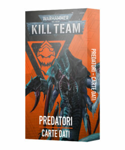 K/T: CARTE DATI PREDATORI (ITALIANO)