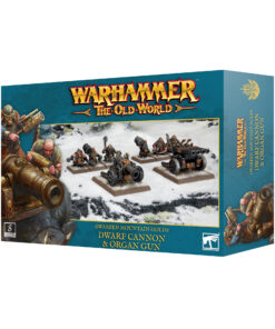DWARFEN M/HOLDS:DWARF CANNON & ORGAN GUN