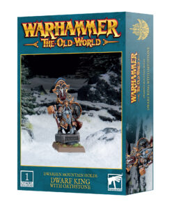 DWARFEN HOLDS: DWARF KING WITH OATHSTONE