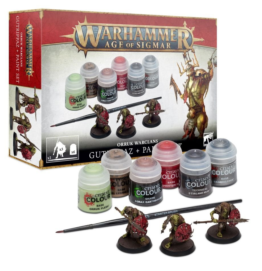 AOS ORRUKS + PAINT SET GER/FRE/ITA/DUT