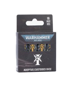 WARHAMMER 40000: ADEPTUS CUSTODES DICE